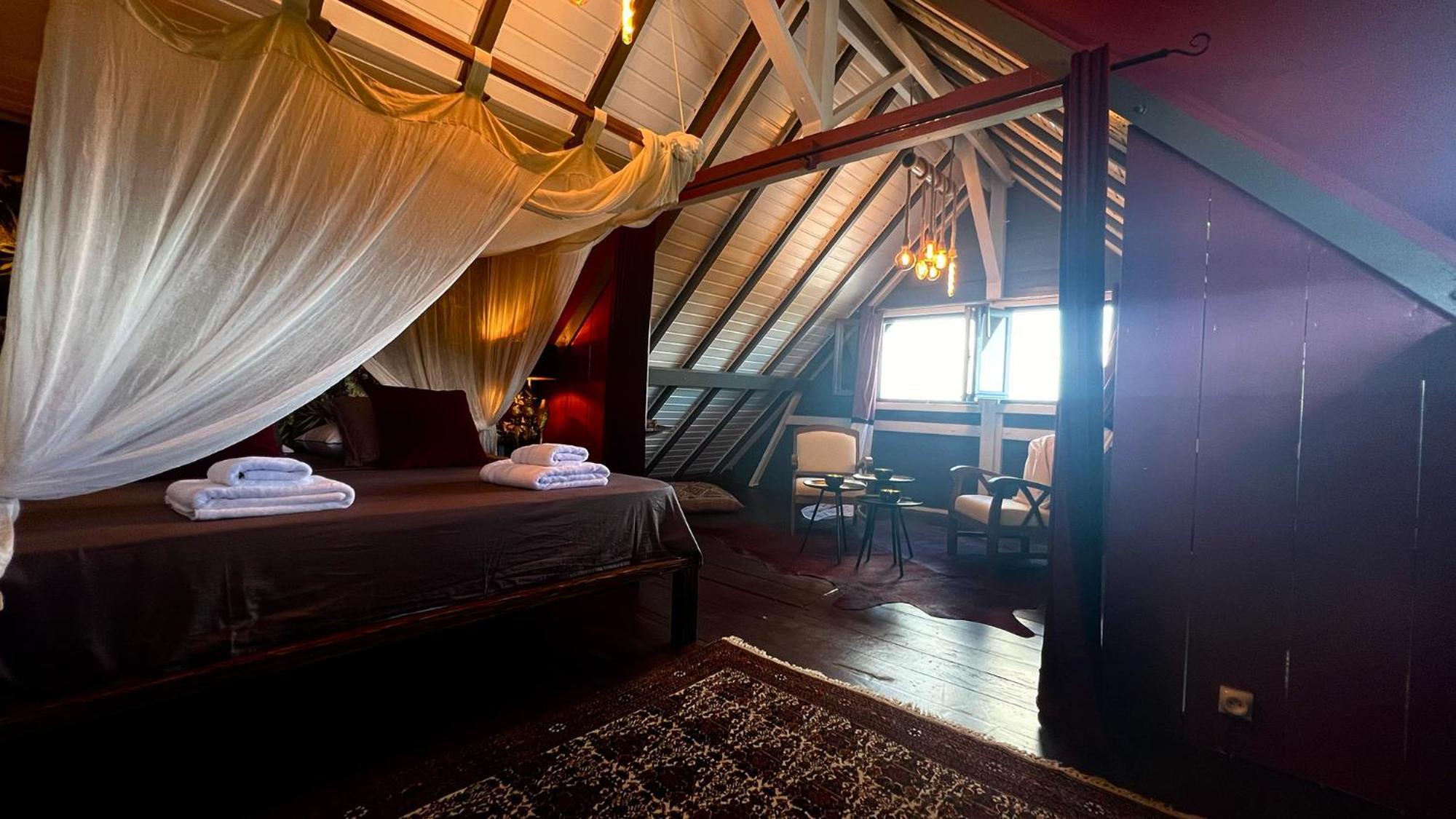 Chambre D'Hotes Le Sucrier Goyave Quarto foto